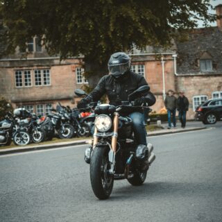 Great @gentlemansride from Evesham into Broadway. A great place to finish the ride looking dapper and admire some great bikes. #rideuk #malonmoto #adventurerider #ukmotorcycle #nobullshit