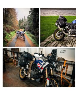 Day 2 ACT UK 🇬🇧 Not the day I was planning to be honest 😪 Last minute ferry changes meant I had to rush or risk losing the boat! Also… Really? A rope around the bike? 😂😂 • • • • #adventurerider #rideuk #keepitreal #nobullshit #motorcycle